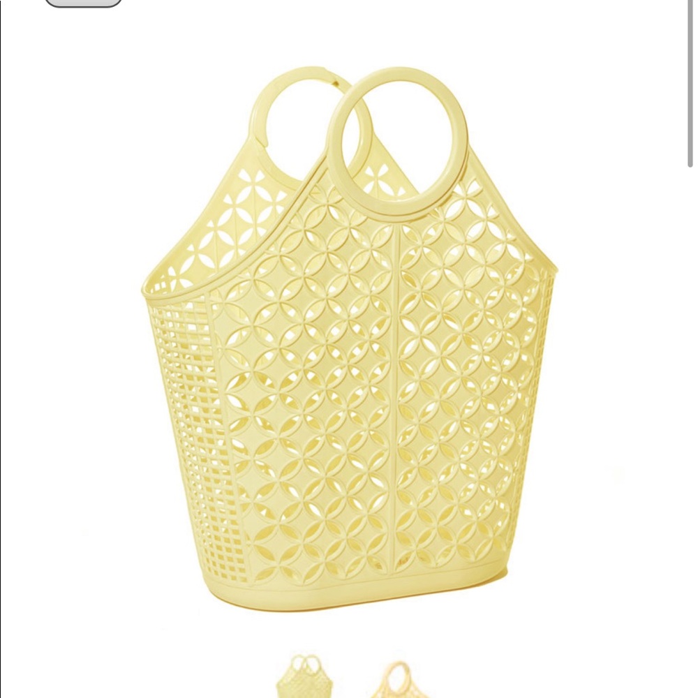 Yellow sun jelly bag